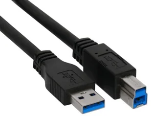 InLine A do kabla do B USB 3.0 (2 m) Czarny 4043718129942 - Kable światłowodowe InLine A do kabla do B USB 3.0 (2 m) Czarny 4043718129942 - Kable światłowodowe - miniaturka - grafika 2