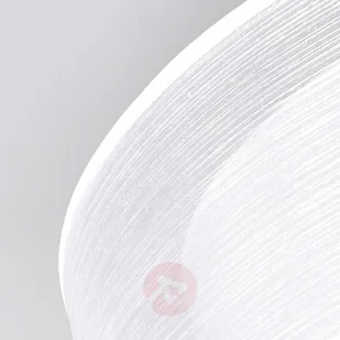 Lampenwelt Lampa sufitowa LED PIKKA z białym abażurem - Lampy sufitowe - miniaturka - grafika 5