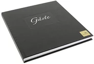 Pozostałe akcesoria kuchenne - Goldbuch Złota księga, księga gości seda, 23 x 25 cm, czarny, 23x25 cm GOL-48045 - miniaturka - grafika 1