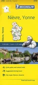 Atlasy i mapy - Michelin Nivre, Yonne, 1:150 000 - miniaturka - grafika 1