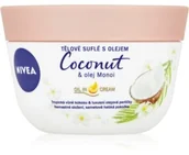 Balsamy i kremy do ciała - Nivea Coconut & Monoi Oil śmietanka do ciała 200 ml - miniaturka - grafika 1