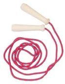 Zabawki i gry sportowe - AKS Skakanka sznurkowa dziecięca czerwona - 2 m - 1 szt. AKS6175 - miniaturka - grafika 1