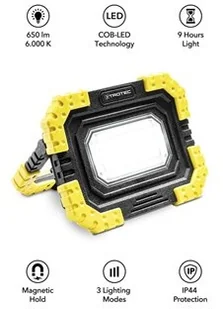 Micros TROTEC robocza LED PWLS 05-10, zasilana baterią - Oświetlenie warsztatowe - miniaturka - grafika 4