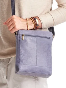 Always Wild SKÓRZANA MIEJSKA TORBA MĘSKA NA RAMIĘ LISTONOSZKA - Torby męskie - miniaturka - grafika 5