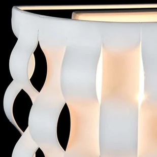 Maytoni Kinkiet LAMPA ścienna DELICATE MOD196-WL-01-W  półokrągła OPRAWA z wycięciami biała Maytoni - Lampy ścienne - miniaturka - grafika 2