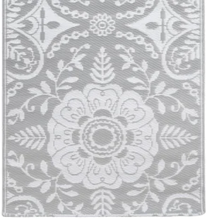 VidaXL Dywan na zewnątrz, jasnoszary, 80x150 cm, PP! 310448 VidaXL - Dywany zewnętrzne - miniaturka - grafika 4