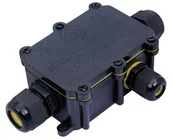 Złącza, przejściówki, adaptery - Solight Solight WW004  Wodoodporna puszka połączeniowa 24A/450V AC IP68 - miniaturka - grafika 1