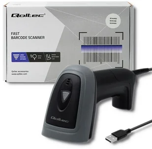 qoltec Qoltec Czytnik kodów kreskowych 1D i 2D | USB MGQOLCKS0050863 - Dodatki do drukarek i skanerów - miniaturka - grafika 5