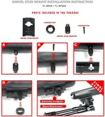 Lunety i akcesoria - Leapers Bipod składany z montażem TL-BP69S) 072-000 - miniaturka - grafika 1