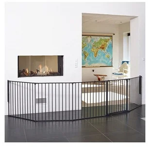 Baby Dan Osłona kominka FLEX XXL, czarny - Zabezpieczenia dla dzieci - miniaturka - grafika 2