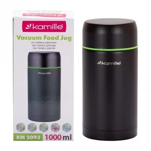 KAMILLE Termos obiadowy KAMILLE 2093 - Termosy - miniaturka - grafika 2