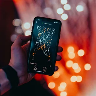 TWINKLY Kurtyna świetlna Twinkly RGBW, 210 LED - Oświetlenie świąteczne - miniaturka - grafika 4