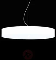 Lampy sufitowe - Hufnagel Duża lampa wisząca ALEA, biała - miniaturka - grafika 1