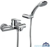 Baterie umywalkowe - Paffoni Sly Bateria wannowa z kompletem natryskowym chrom SY024CR | - miniaturka - grafika 1