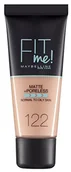 Pudry do twarzy - Maybelline New York Fit Me Matte&Poreless matujący podkład do twarzy 3600531369453 - miniaturka - grafika 1