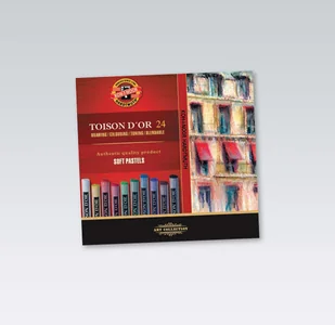 Koh I Noor Suche Pastele 24 Kol.8514 - Kredki, ołówki, pastele i pisaki - miniaturka - grafika 3