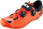 Buty rowerowe - Sidi Genius 10 Buty Mężczyźni, black/red fluo EU 47 2021 Buty szosowe zatrzaskowe 10101171 - miniaturka - grafika 1