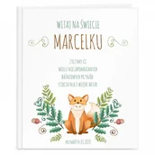 Baśnie, bajki, legendy - Murrano Księga Baśni Dla Dzieci z Nadrukiem Lisek KZ-BAS-008 - miniaturka - grafika 1