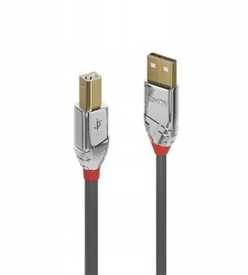 LINDY 36641 Kabel USB 2.0 A-B Cromo Line 1m LY-36641 - Kable USB - miniaturka - grafika 3