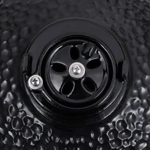 vidaXL Lumarko Ceramiczny grill kamado z wędzarnią, 2-w-1, 56 cm, czarny! 316093 - Grille - miniaturka - grafika 2