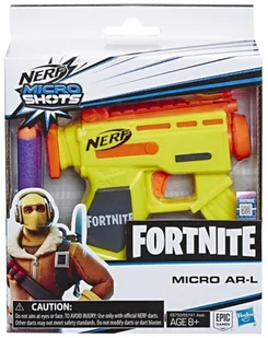 Hasbro Pistolet Microshots Fortnite AR L - Zabawki militarne - miniaturka - grafika 4
