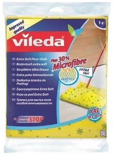 Vileda FHP PUCERKA PODŁOGOWA ODOR STOP ŻÓŁTA 1SZT - Ściereczki, gąbki, czyściki - miniaturka - grafika 2