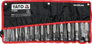 Yato ZESTAW PRZEBIJAKÓW DO SKÓRY 15szt YT-3591 - Narzędzia warsztatowe Yato ZESTAW PRZEBIJAKÓW DO SKÓRY 15szt YT-3591 - Narzędzia warsztatowe - miniaturka - grafika 4