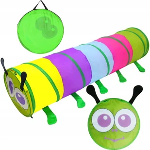 Tunel Dla Dzieci Gąsienica Namiot Składany + Torba - Namioty i tipi dla dzieci - miniaturka - grafika 2