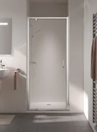 Kabiny prysznicowe - Kermi Stina Drzwi wahadłowe 1-skrzydłowe z przesuniętym punktem obrotu ST KOP 80 cm ST KOP 08019 VPK - miniaturka - grafika 1