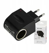 Złącza, przejściówki, adaptery - Adapter Sieciowy Gniazda Zapalniczki 230/ 12V Blow - miniaturka - grafika 1