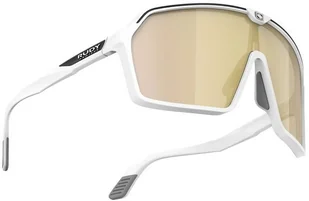RUDY PROJECT RUDY PROJECT Okulary przeciwsłoneczne SPINSHIELD biało-złote - Pływanie - miniaturka - grafika 3