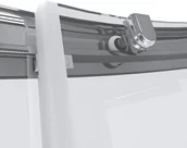 Kabiny prysznicowe - BRAVAT HB 80x80 HB-SQST80 - miniaturka - grafika 1