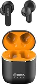 Słuchawki - BOYA BY-AP4 Czarny - miniaturka - grafika 1