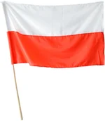 Flagi i akcesoria - Arpex Flaga narodowa na drzewcu - miniaturka - grafika 1