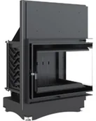 Wkłady kominkowe - Kratki.pl ZUZIA ECO 12 DECO BS WKŁAD KOMINKOWY POWIETRZNY PRAWY ZUZIA/ECO/P/BS/DECO - miniaturka - grafika 1