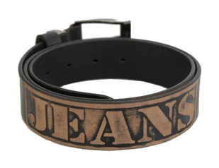 Arucce (PL) Pasek Skórzany Arucce (PL) Tłoczony Napis "JEANS" Skóra Naturalana DW EXTRA 40 mm CZARNY MATOWY - Paski Arucce (PL) Pasek Skórzany Arucce (PL) Tłoczony Napis "JEANS" Skóra Naturalana DW EXTRA 40 mm CZARNY MATOWY - Paski - miniaturka - grafika 3