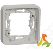 Klawisze i ramki - Schneider Electric MUREVA STYL Podstawa podtynkowa 1 pojedyncza IP55 biały MUR39107 MUR39107/SCH - miniaturka - grafika 1