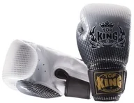 Rękawice bokserskie - Top King Rękawice Bokserskie Tkbgss-01Sv "Super Star Air&quot Black/Silver) 18Oz TKBGSS-01SV black/silver_18oz - miniaturka - grafika 1