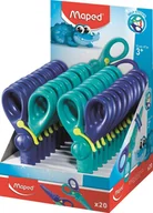 Nożyczki - Maped Nożyczki KIDIPULSE 12 cm dla dzieci z odbojnikiem 472112 nzk1752244 - miniaturka - grafika 1