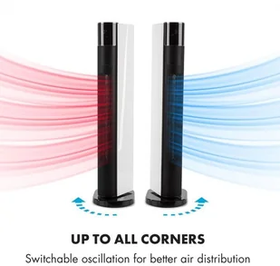 Klarstein Klarstein Hightower Heat Deluxe kilimatyzator kolumnowy wentylator 2200W termostat DSM3-HightowerHeatDL - Ogrzewanie przenośne - miniaturka - grafika 7