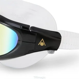 Aqua Sphere okularki/maska pływacka VISTA PRO złote lustrzane - Pływanie - miniaturka - grafika 4