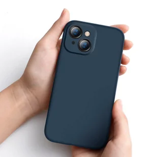 Baseus Liquid Gel Case silikonowe etui pokrowiec do iPhone 13 niebieski (ARYT000603) - Etui i futerały do telefonów - miniaturka - grafika 11