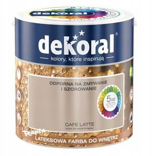 Dekoral Farba Akrylit W Cafe Latte 5 L - Farby olejne i specjalne - miniaturka - grafika 3