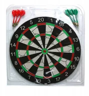 Dart - Tarcza Dart gra lotki 6szt rzutki Darts Dwustronna - miniaturka - grafika 1