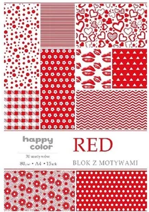 Blok A4/10 z motywami Red HAPPY COLOR - Powieści i opowiadania - miniaturka - grafika 2
