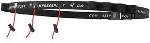 Compressport Pasek na numer startowy RACE BELT 2020 czarny - Pozostały sprzęt i akcesoria do ćwiczeń - miniaturka - grafika 2