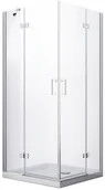 Kabiny prysznicowe - Besco PMD Besco Viva kwadratowa 90x90x195 cm VK-90-195-C - miniaturka - grafika 1