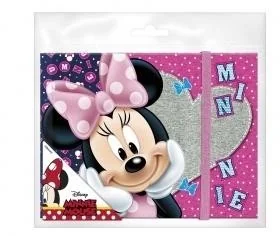 Pamiętnik z gumką B Minnie DERFORM - Zabawki kreatywne - miniaturka - grafika 2