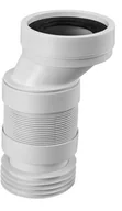 Akcesoria do armatury i ceramiki - McAlpine Przyłącze kanalizacyjne elastyczne z przesunięciem 40mm WC-CON4AF - miniaturka - grafika 1