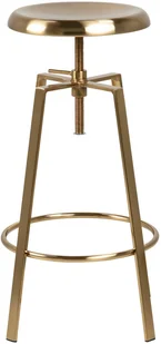 Actona Stołek barowy Goose złoty - Taborety i hokery - miniaturka - grafika 3